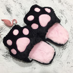 chausson chat kawaii grosse patte de chat