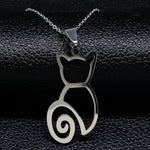 collier chat mignon