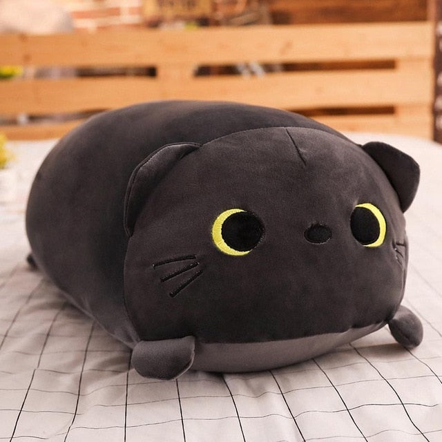 Peluche Chat Oreiller Kawaii – Peluche Suteki